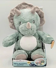 DreamGro Dinosaur Baby Color Changing Lights & Lullaby Plush
