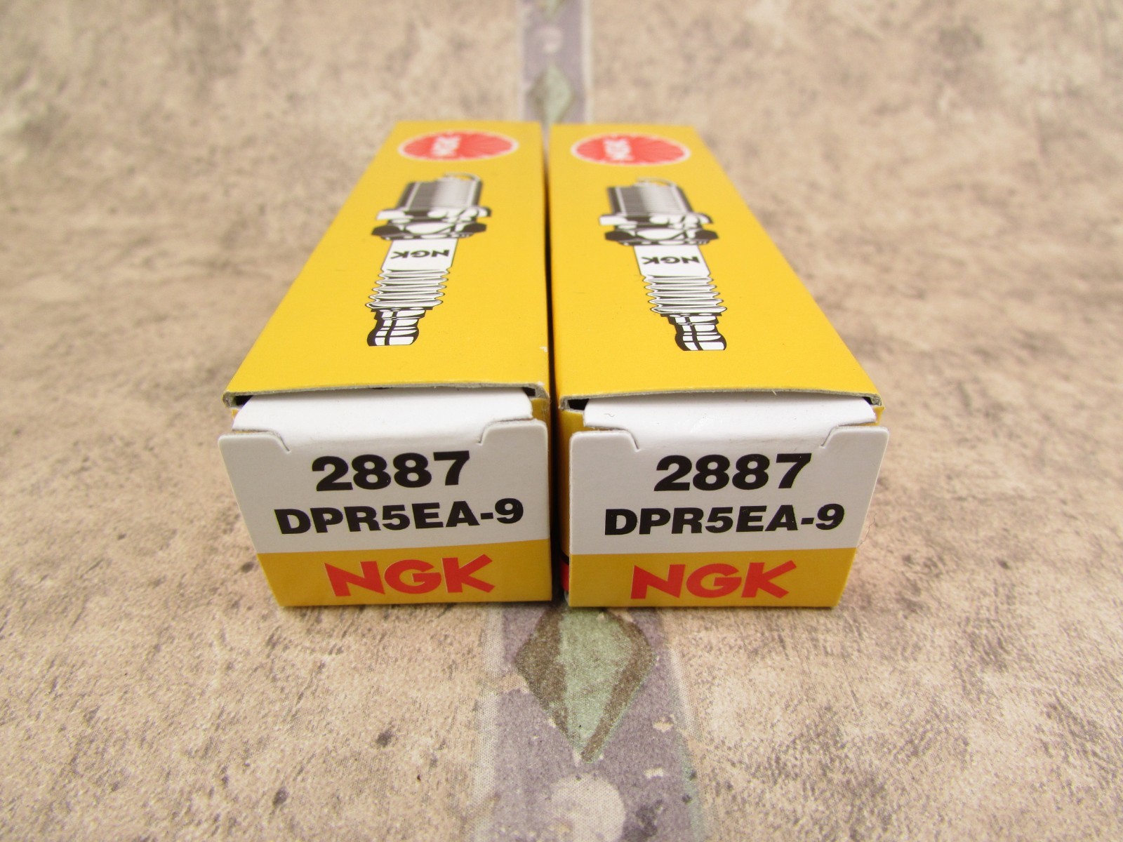 2 PACK NGK Standard 2887 DPR5EA-9 Spark Plugs, Made In Japan