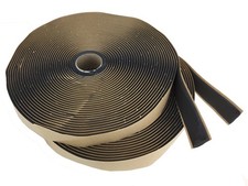 Butyl Tape 1/8" x 1" x 100' 2 Rolls at 50' Black