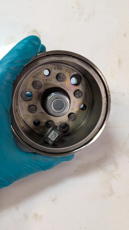 05 Yamaha TTR 125 L Flywheel Rotor Magneto 5HP-85550-01-00 2000-2007 - Image 2 of 4