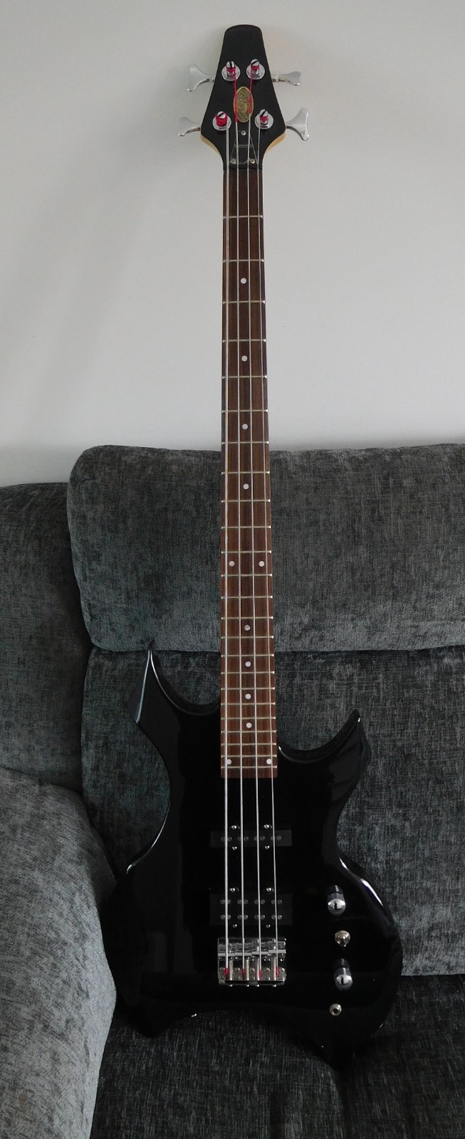 Stagg XB300 Heavy Metal Electric Bass Guitar Instrument 24 Fret Right Handed