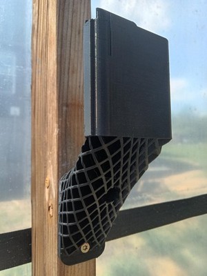 223/556 AR Wall Mount Display   Horizontal   Structural Design   Heavy Duty PETG