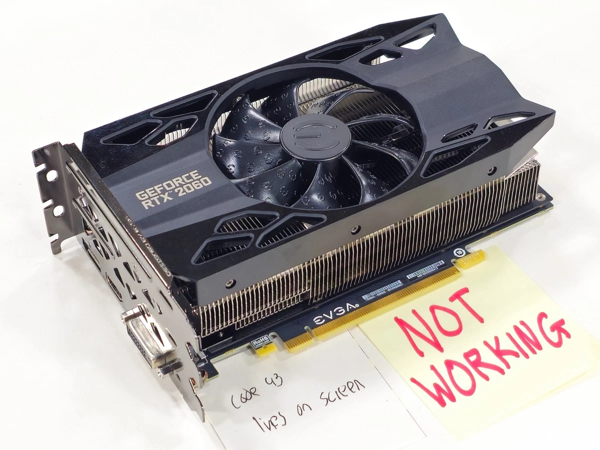 NVIDIA GeForce RTX 2060 NVIDIA 6 GB Memory Computer Graphics Cards