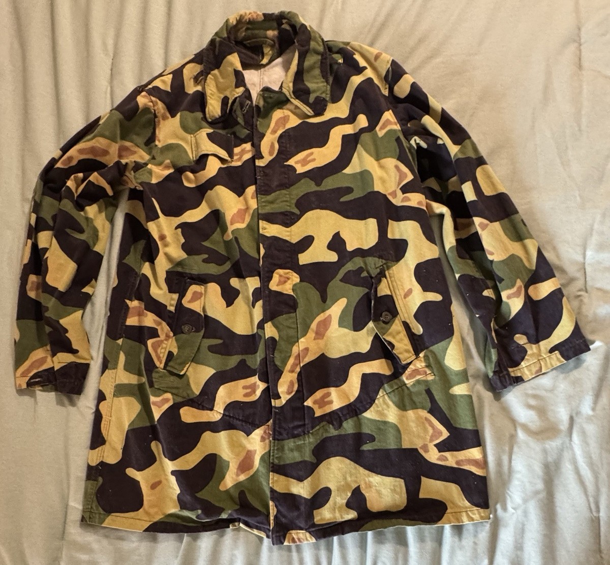 1960s Czech Arm Salamander Camo Jacket Airborne Paratrooper MLOK