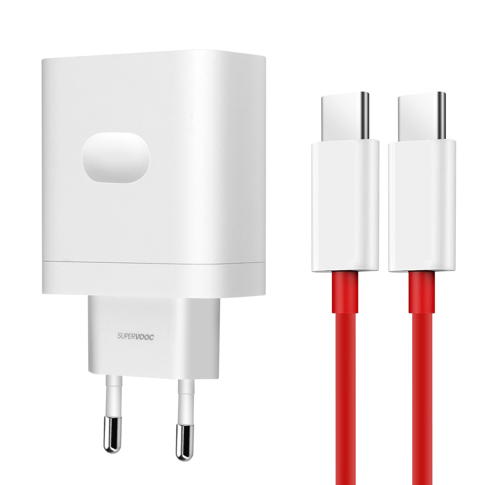 OnePlus 80W GaN SuperVOOC Charger with USB-C Cable