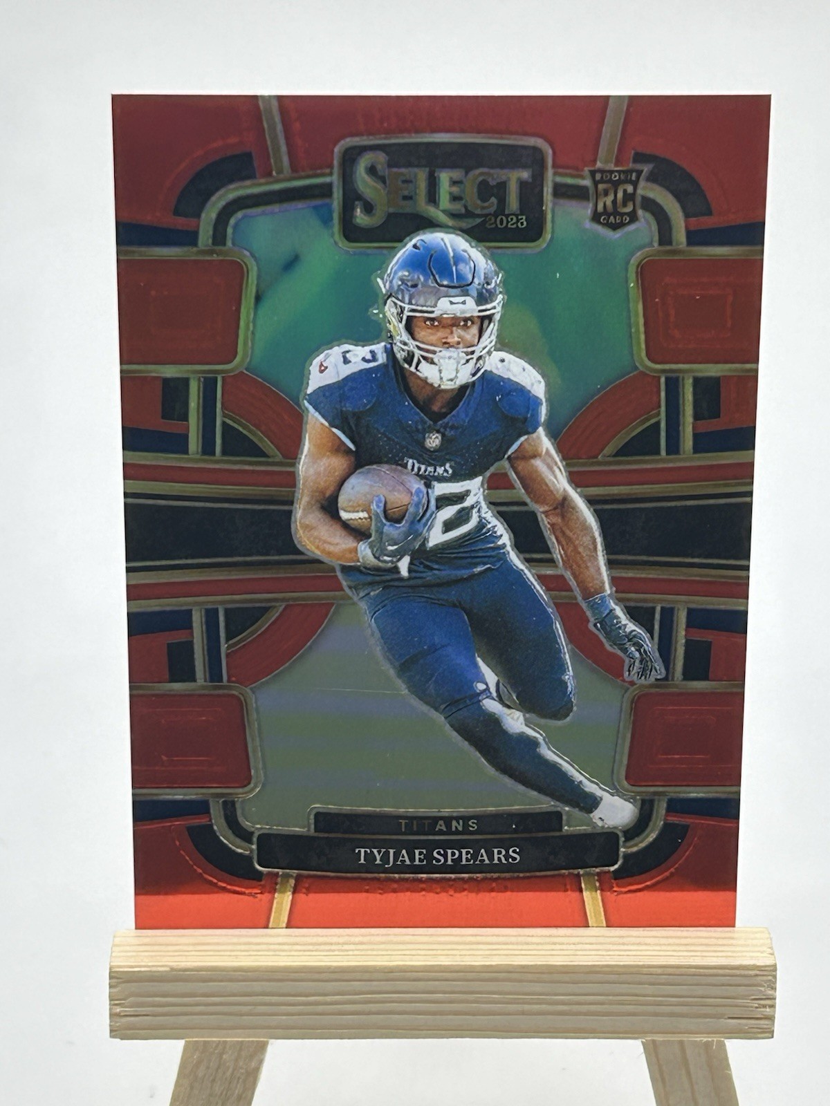 2023 Panini Select Tyjae Spears RC Concourse Red /99