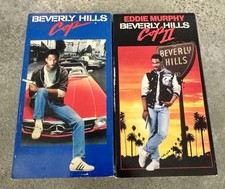 Beverly Hills Cop VHS Lot 1 2 Paramount 01134 01860