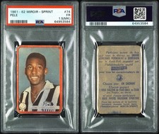 1961 Pele Miroir Sprint #74 - RARE SANTOS PELE - PSA 1.5 MK