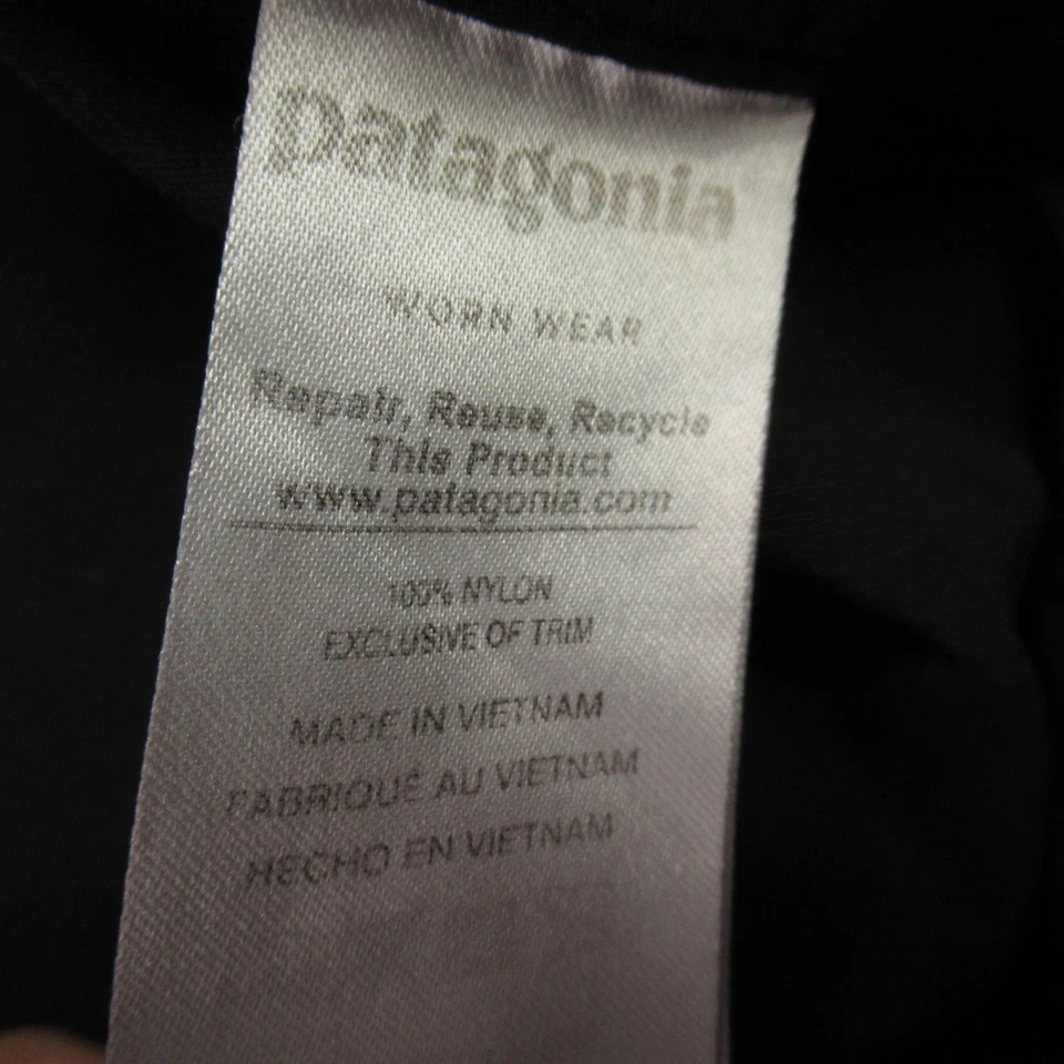 Pantalones Cortos Patagonia Mujer 8 Ligeros Exterior Chino Cordón Negro Foto 4 de 4