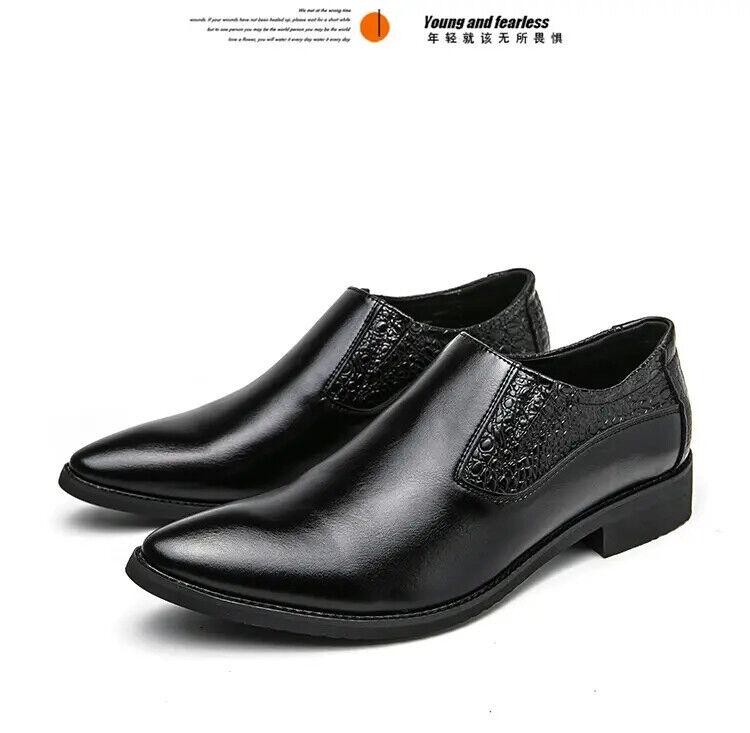 SAOLA Scarpe da uomo eleganti in pelle scarpe adatte per feste matrimonio scarpe Oxford a punta