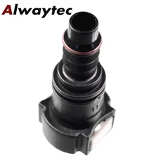 Large Hose Connector 11.8mm Fuel Line Connector SAE1/2 Elbow Plastic Coupling