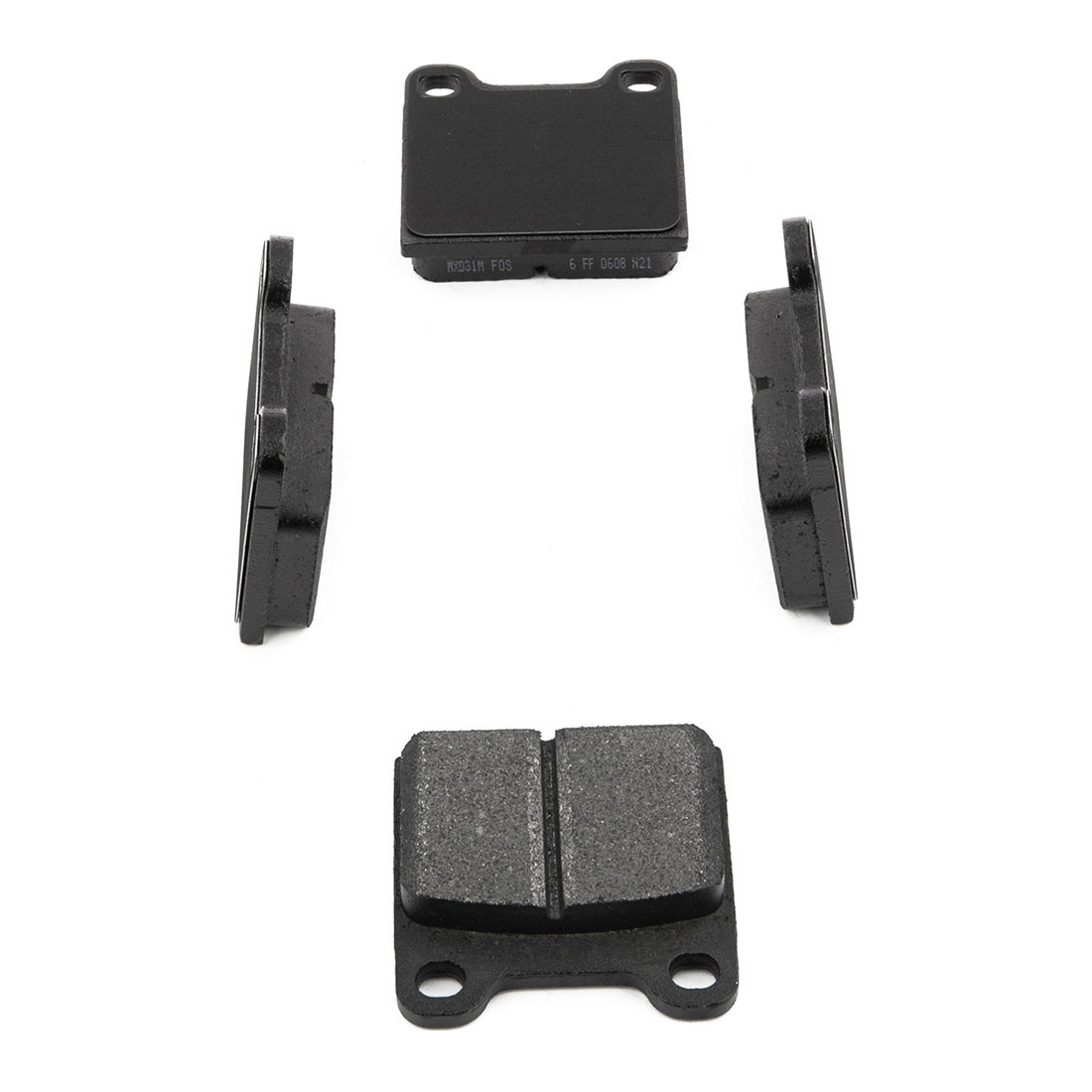Front Rear Disc Brake Pads Set for 1983 1984 1985 1986 1987 Maserati Biturbo