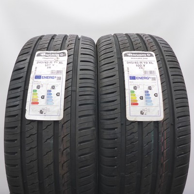 245 45 19 2x BARUM 245/45 R19 102Y Bravuris 5HM Sommerreifen 2023 VOLL WIE NEU