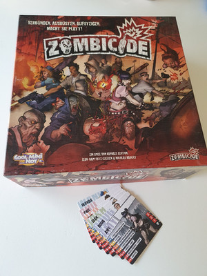 ZOMBICIDE Grundspiel DEUTSCH Season 1 & 2nd Edition  Cards