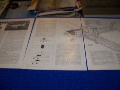 AEROTEC A-122 UIRAPURU & FAIREY LONG-RANGE MONO..2-PAGE CUTAWAY/SPECS (723QQ)