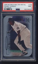 1999 Skybox Molten Metal Xplosion  Frank Thomas HOF White Sox PSA 9 Low Pop