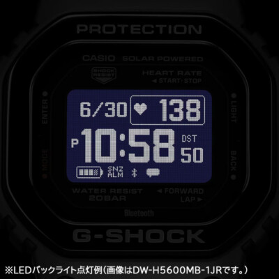 CASIO G-SHOCK DW-H5600MB-1JR Sports line G-SQUAD series Japan