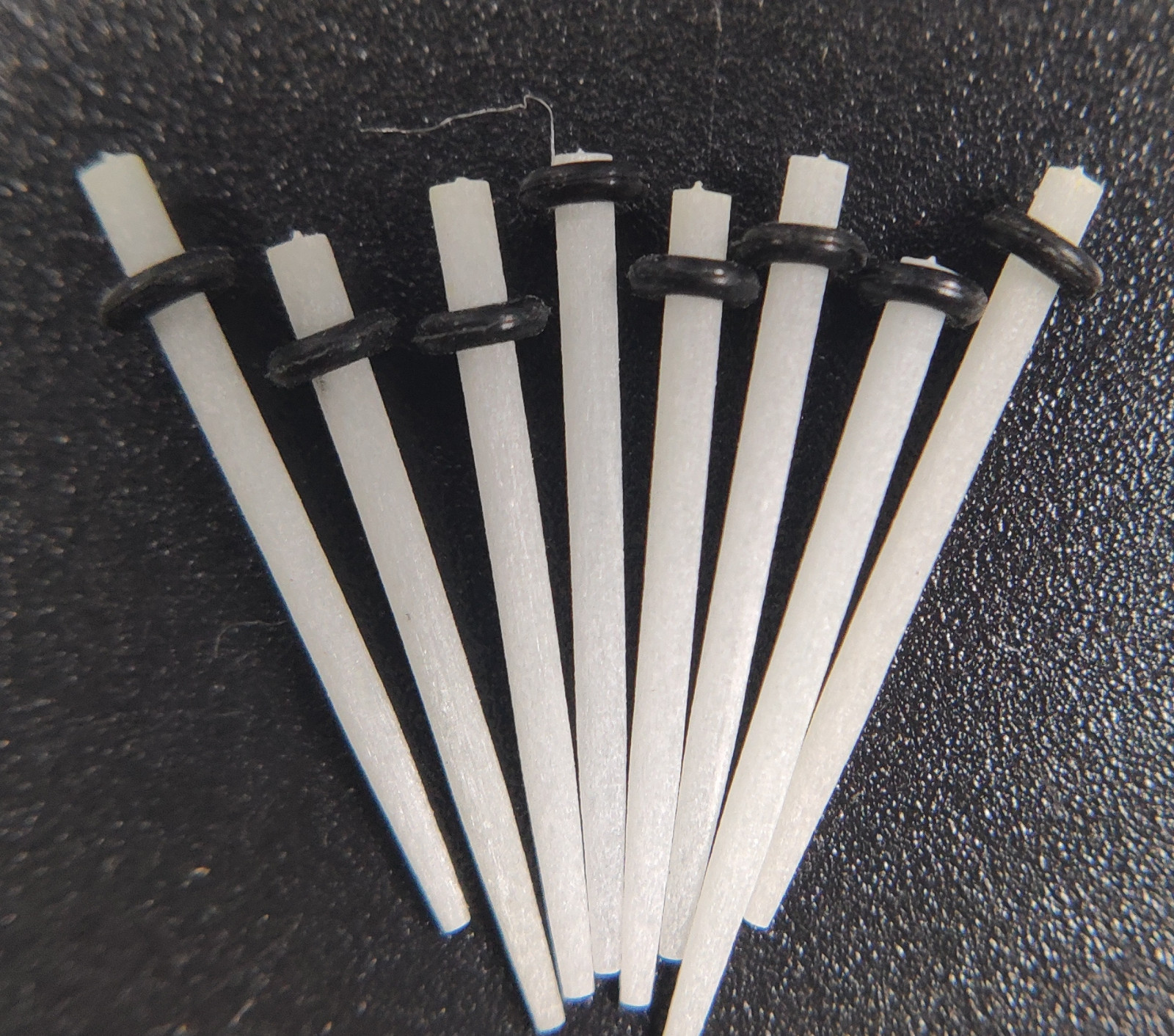 Dental Fiber Post Glass Quartz Screw Straight 1.01.8mm Ring Canal Pin