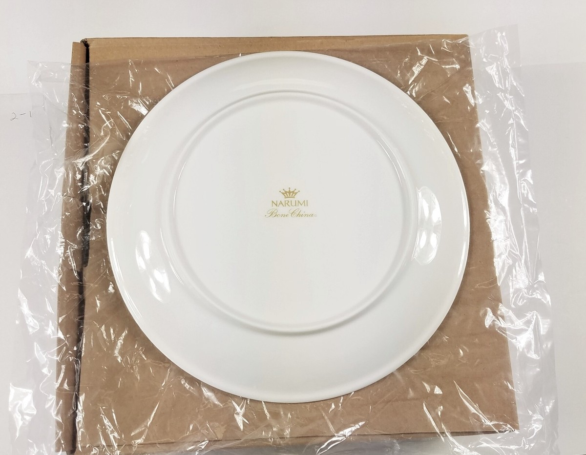 NARUMI Japanese Bone China 92626 White 25cm/10in Round Coupe