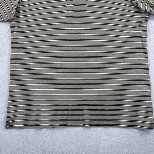Vintage Callaway Golf Polo Shirt Mens XL 100% Silk Classic Soft Short Sleeve 90s - Picture 6 of 10