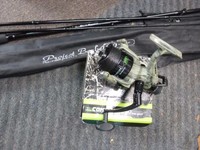 Project 11 Ft Barbel Rod Avon + Quiver Tips + Camo Freespool Reel 060 With Line Project 11 Ft Barbel Rod Avon + Quiver Tips + Camo Freespool Reel 060 With Line