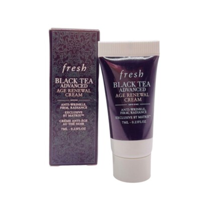 Fresh, Moisturizer Black Advanced Age Renewal Cream, 0.23oz/7ml