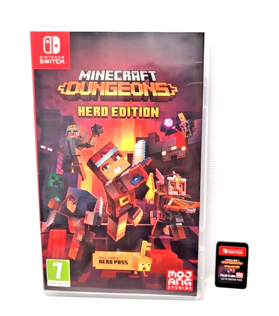 Minecraft Dungeons Hero Edition Nintendo Switch (B) CARTRIDGE VERSION