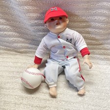 MICHAEL Yolanda Bello Ashton-Drake Knowles Porcelain Doll 1991 Baseball Boy