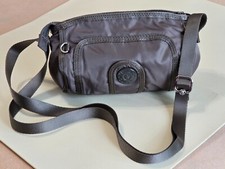 Borsa a tracolla Kipling Taupe piccola in nylon con tracolla