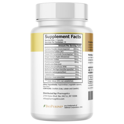 Nerve Calm Blood Capsules, NerveCalm Blood Formula Support Pills - 4 Bottles