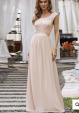 bridesmaid dress blushing pink