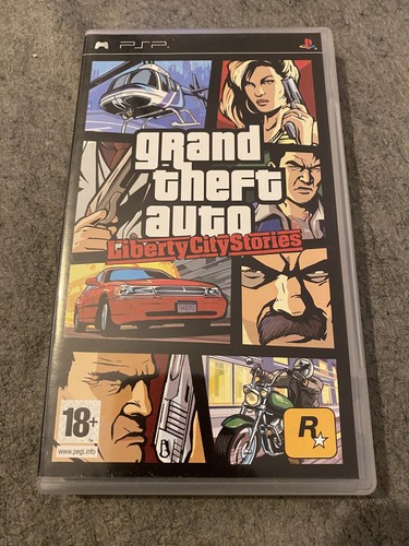 GTA Liberty City Stories – PlayStation PSP – Complet, Très Bon état