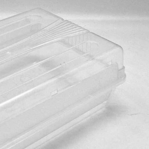 SCATOLA PORTA SCARPE CONTENITORE ORGANIZER PORTASCARPE SALVASPAZIO 21*36*13 cm - Immagine 3 di 4