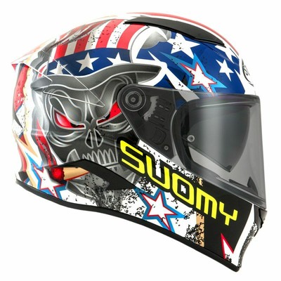 Casco integrale moto fibra carbonio Suomy Speedstar IWANTYOU | eBay