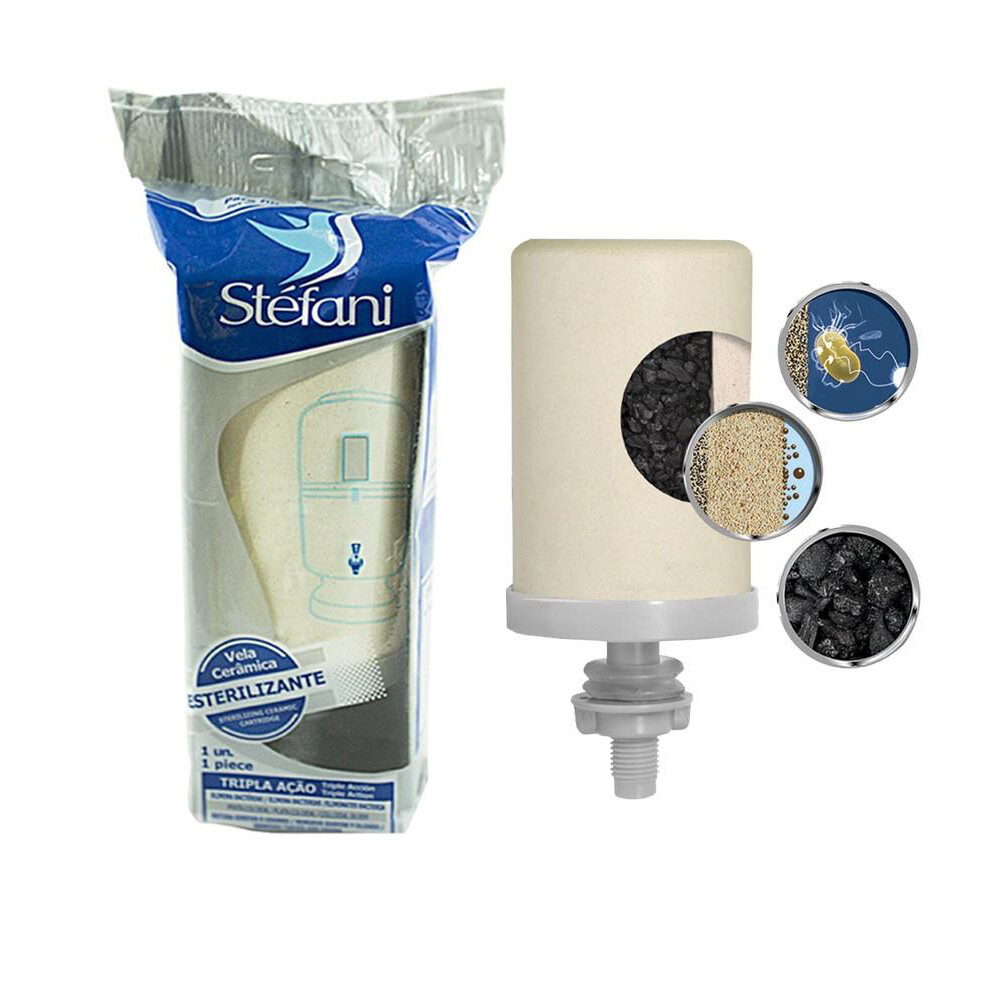 Cerâmica Stéfani Sterilizing Replacement Cartridge For Brazilian Water Filter 7896877440123 eBay