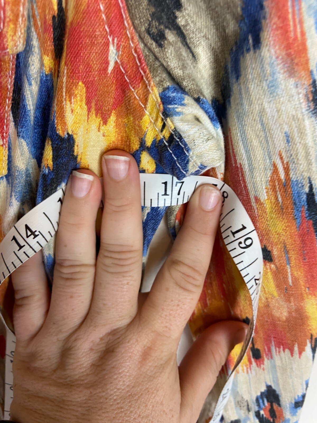 Chico's Womens Button Down Jacket Multicolor Azte… - image 7