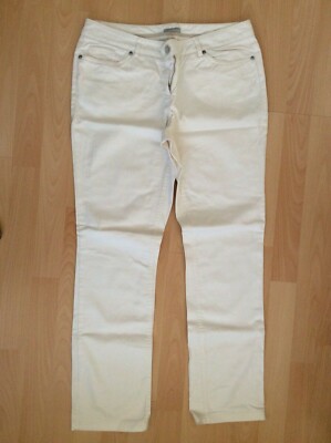 Hose Weiß Damen Größe 40 von Dress Code  Kurzgröße 