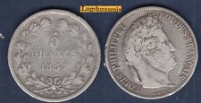 5 Francs 1833 M Toulouse TB II - TL TR Louis Philippe Ier 1830 - 1848 