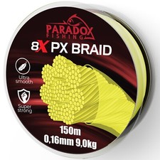 Paradox Fishing 8x PX geflochtene Angelschnur...