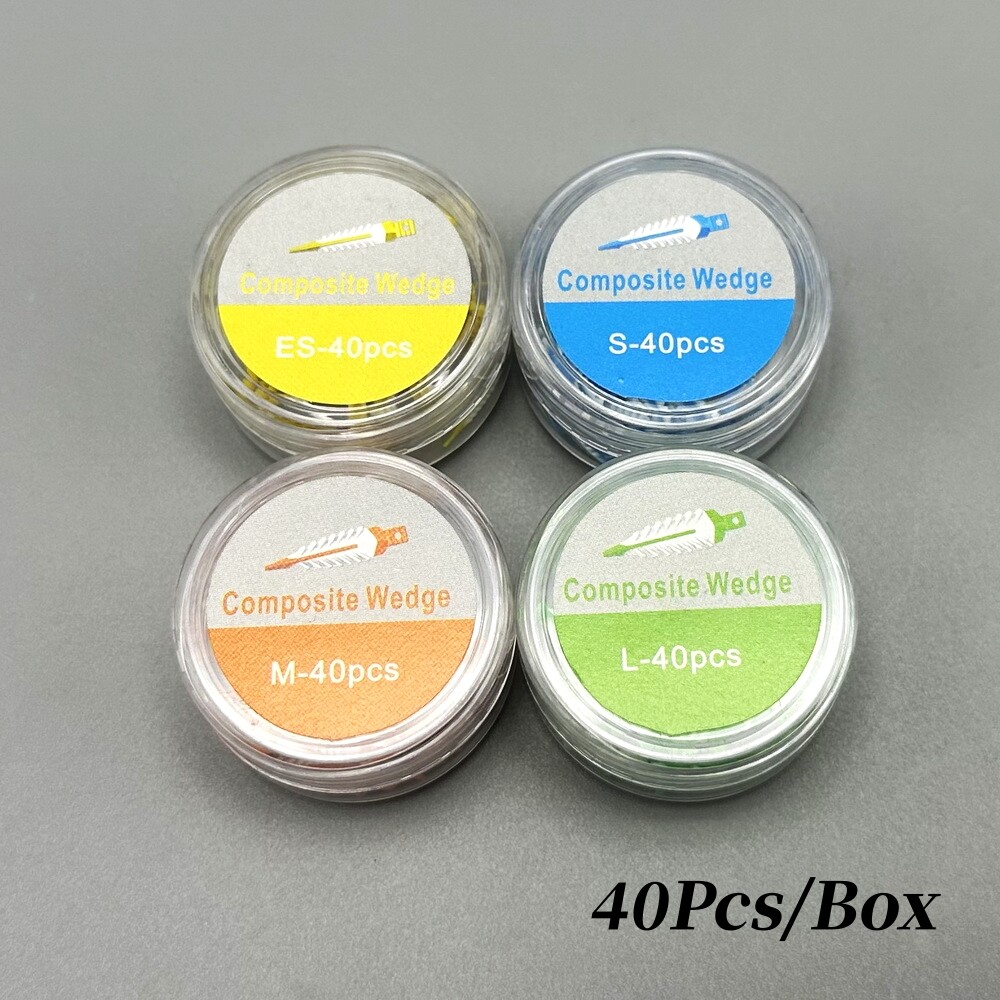 Dental Elastic Wedges - Endo Strata Soft Cervical Seal Diastema Composite Matrix Wedges