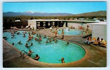 DESERT HOT SPRINGS, CA  ~ Trailer Park HOLMES HOT SPRINGS 1981 Roadside Postcard