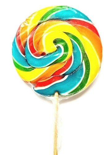 LOLLIPOPS RAINBOW LOLLIES 30g CAKE TOPPERS HALLOWEEN TREATS HALAL VEGAN large - Picture 18 of 31