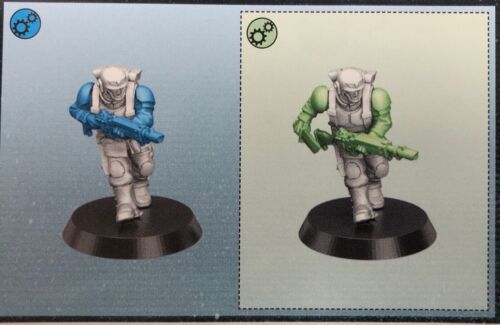 CADIAN SHOCK TROOPS TROOPER CADIA STANDS ASTRA MILITARUM GUARDSMAN - Picture 2 of 2
