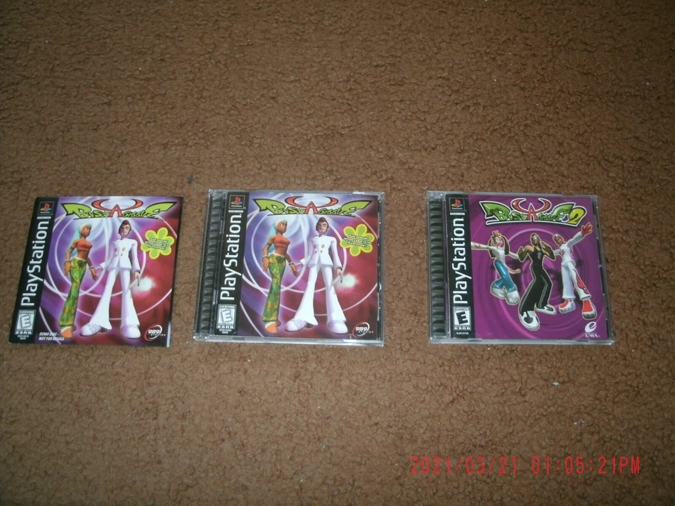 Rare Bust A Groove 1/2 US/Japanese Sony PlayStation Game/Demo/Guide Lot - Image 3 of 4
