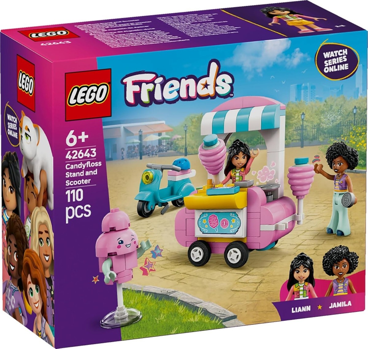 LEGO Friends Guinea Pig Playground 42640 +Cotton Candy Shop 42643