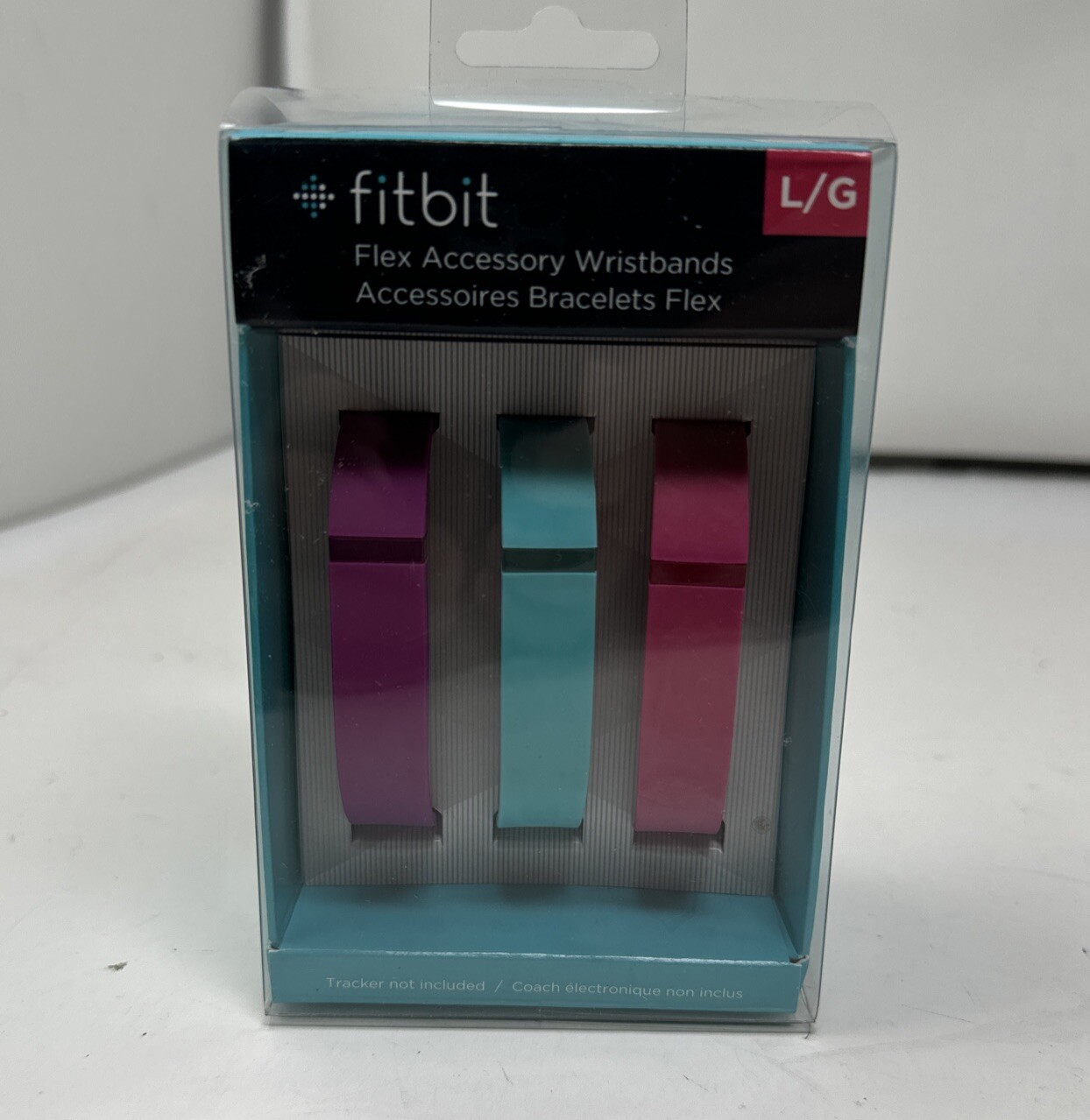 Fitbit Flex Accessory Wristbands FB401BVTPL Size Large 3 Pack New