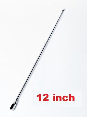 12'' Stainless Steel Antenna Mast Power Radio AM/FM for Ford F-150 F150 1980-1996