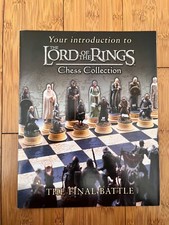 Władca Pierścieni Wprowadzenie do kolekcji szachów Magazyn Przewodnik Eaglemoss