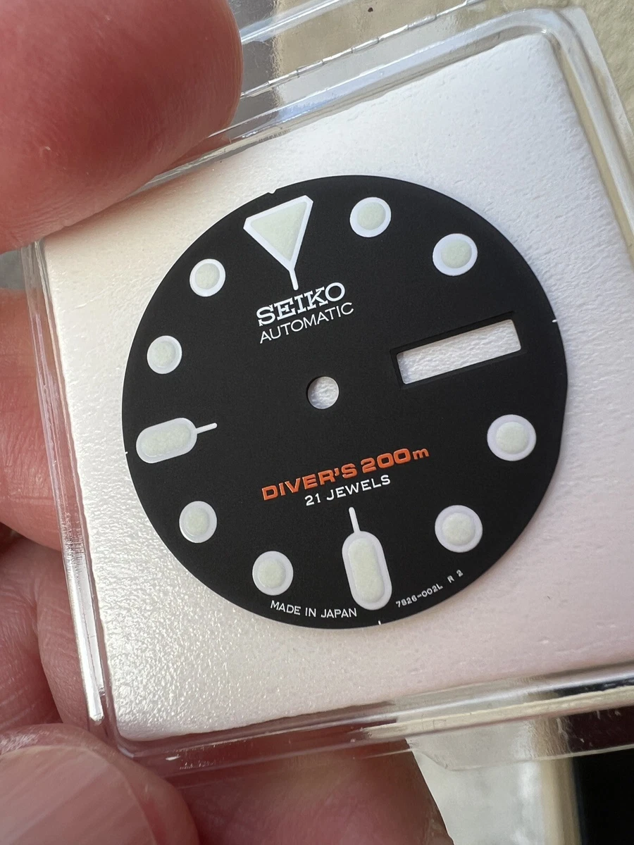 GENUINE SEIKO BLACK DIAL “JAPAN MADE” Seiko SKX007J 7S26-0020