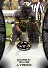 JJ PETERSON 2018 LEAF 1ST EVER PRINTED HIGH SCHOOL ARMY ROOKIE CARD! TENNESSEE